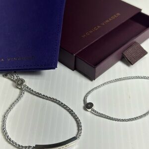 Monica Vinader Silver Jewelry Collection